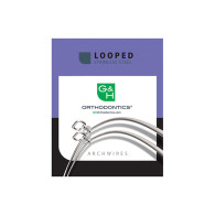 T-LOOP arch wire 2 LOOP 017x025